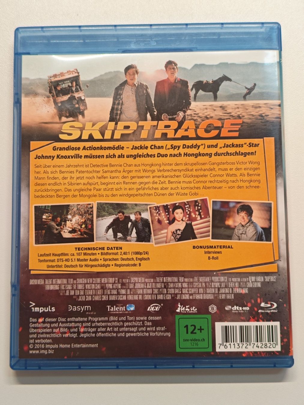 Alle DVDs: Skiptrace – Gebraucht aus Liestal von Kratzilla 2