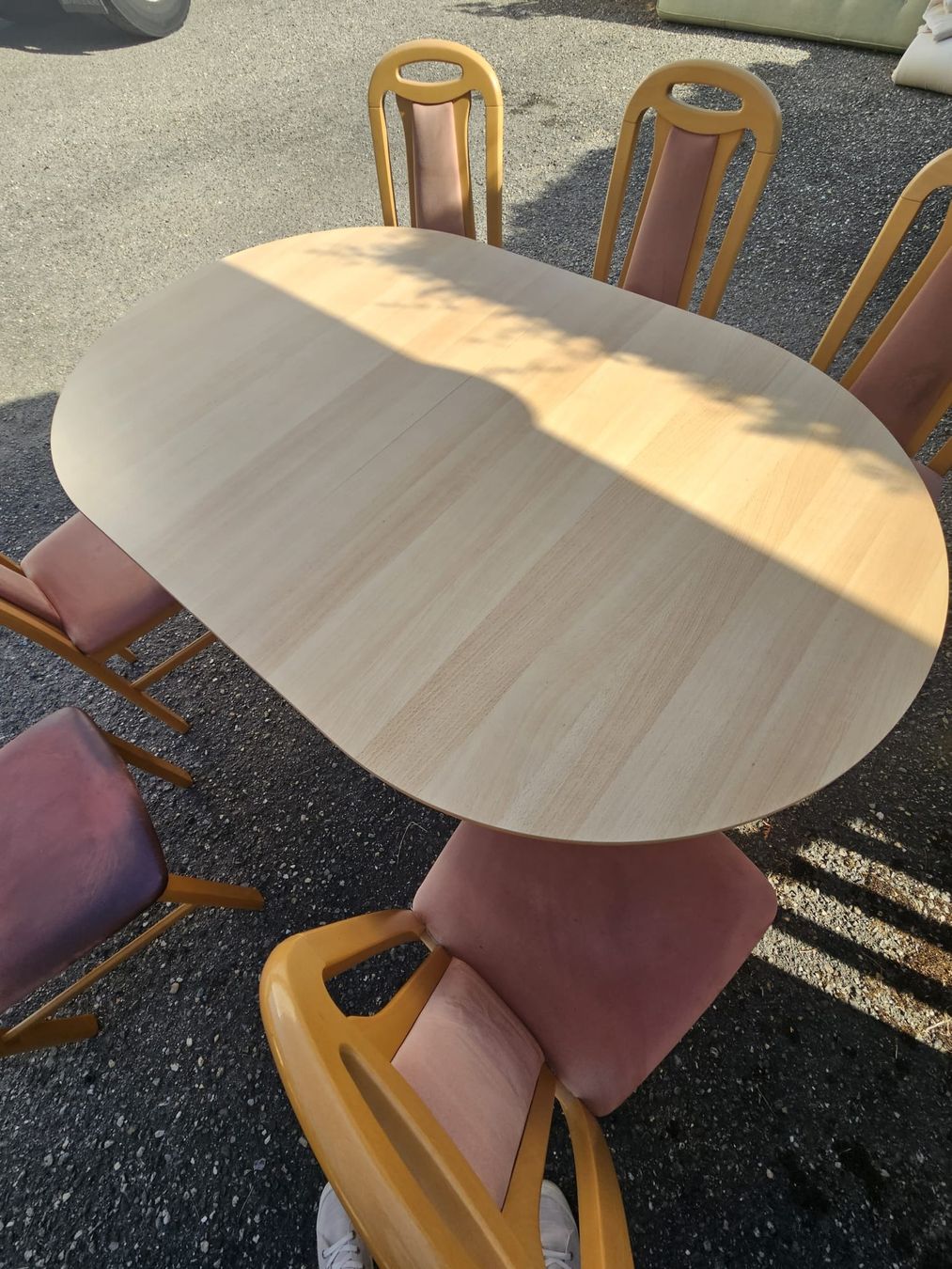 Conforama Tischset: Table Salle à manger (extensible) & 6 chaises – Gebraucht aus Bussigny von Zabeth1030 7