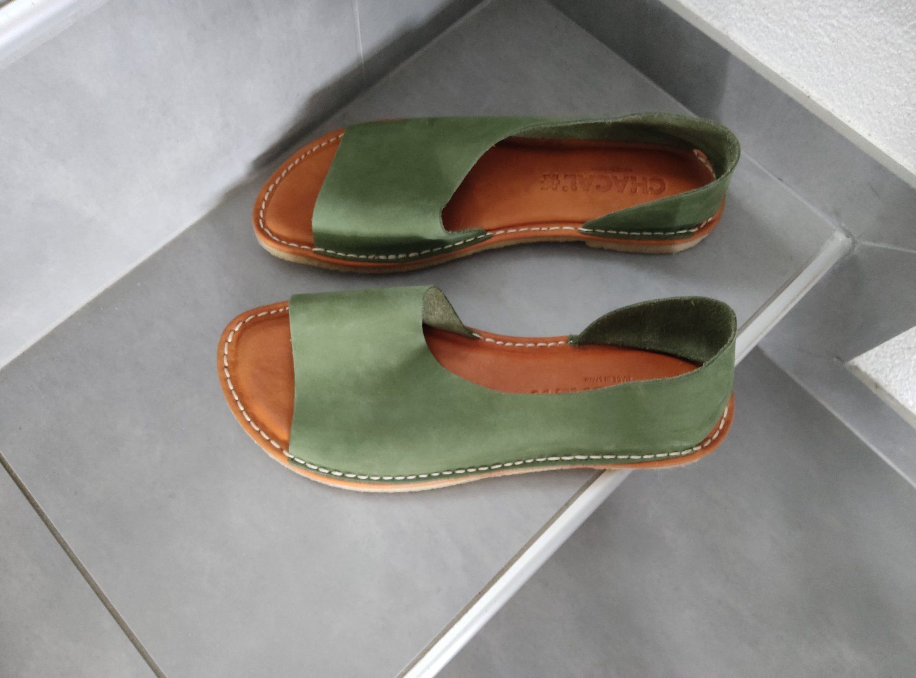 Damenschuhe: Sandales cuir chacal – Neu (gemäss Beschreibung) aus Vicques von prairie0809 1