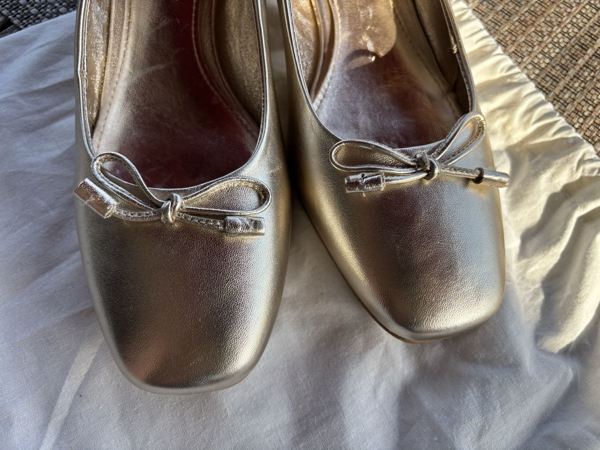 Hobbs Chaussures femmes: HOBBS - Ballerines Gold NEUF - 39 – Neuf avec emballage d'origine à Chardonne par teenyweeny 3