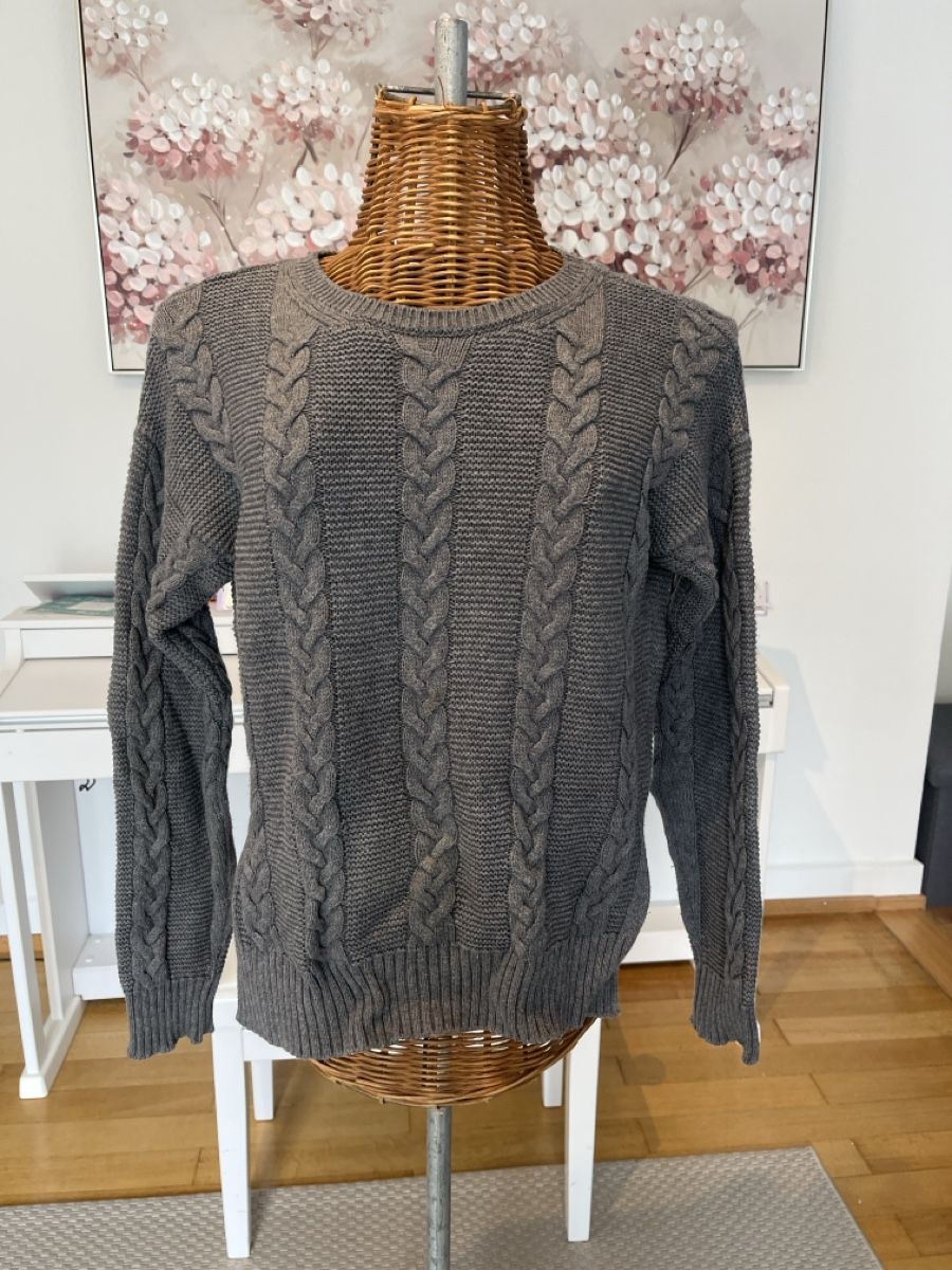 Benetton Pulls & Sweat-shirts: Pullover mit Zopfmuster, Benetton, S – D'occasion à Solothurn par Bobesch08