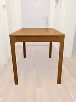 Holztisch mit Ausziehplatte 70x80