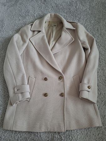 Manteau Gérard Darel beige croisé taille 38 bon état