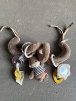 Baby Spielzeug Spirale mit Anhänger und Spiegel gebraucht
