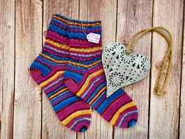 Handgestrickte Socken 🧦🧶Grösse 40/41. DIE Geschenkidee🎁!