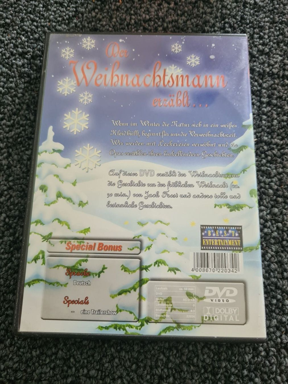 Alle DVDs: DER WEIHNACHTSMANN ERZÄHLT..(8194) – Gebraucht aus Ruswil von Ruck.Zuck. 1