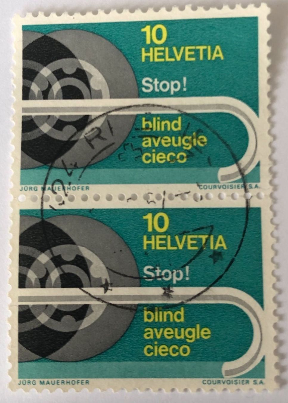 Tous les timbres: Nr.446  Paar mit Vollstempel – D'occasion à Aarau par Billa007