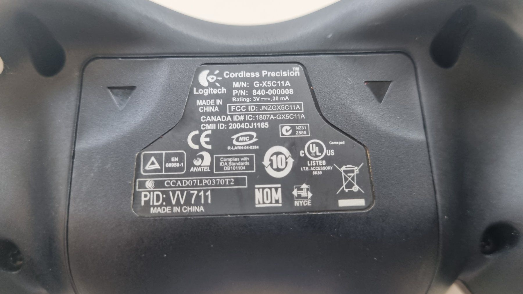 Controller: PS3 PC Wireless Controller Logitech G-X5C11A ohne Empfänger – Usato da Birsfelden venduto da val_d9c2 4