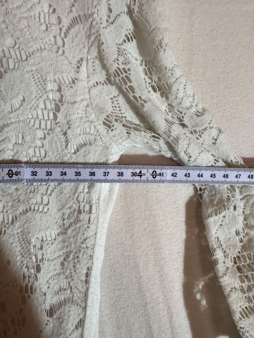 Maglioni & Felpe: Weisser Pullover mit Spitze ca. Gr.M – Usato da Grosswangen venduto da second_hand_dress 3