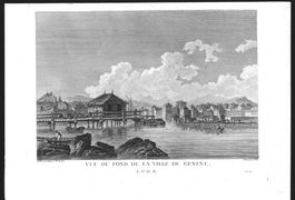 Genève Originalkupferstich 1780