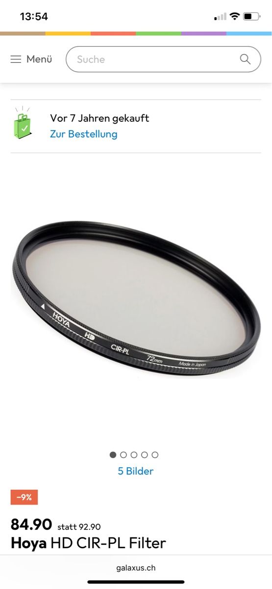 Objektive: Polarisationsfilter – Gebraucht aus Winterthur von CarolinSch