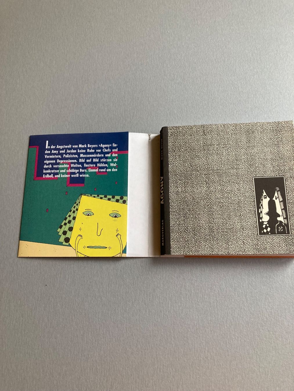 BD: Agony Comic von Mark Beyer – D'occasion à Wald ZH par Liedermacher 3
