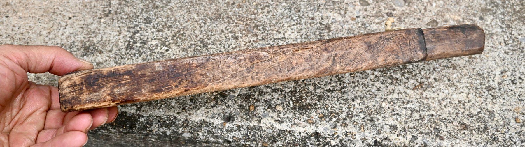 Backformen: antikes Holzmodel handgeschnitzt Zuckerbäckerform L 34.3cm – Gebraucht aus Pfaffhausen von mono_rec 5
