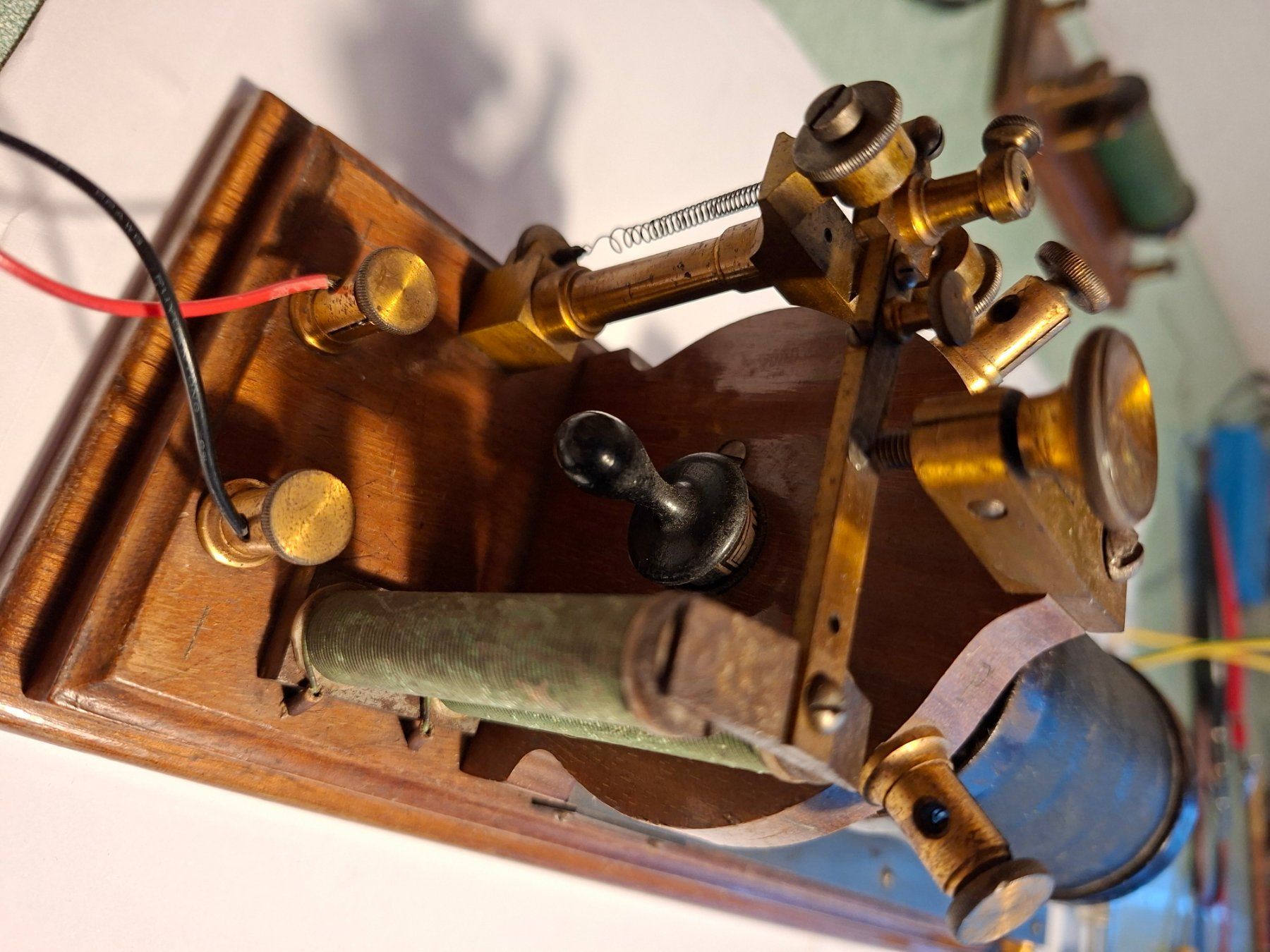 Radios: Jnductionsapparat mit Kohärer - Empfänger – D'occasion à Cham par Owin1
