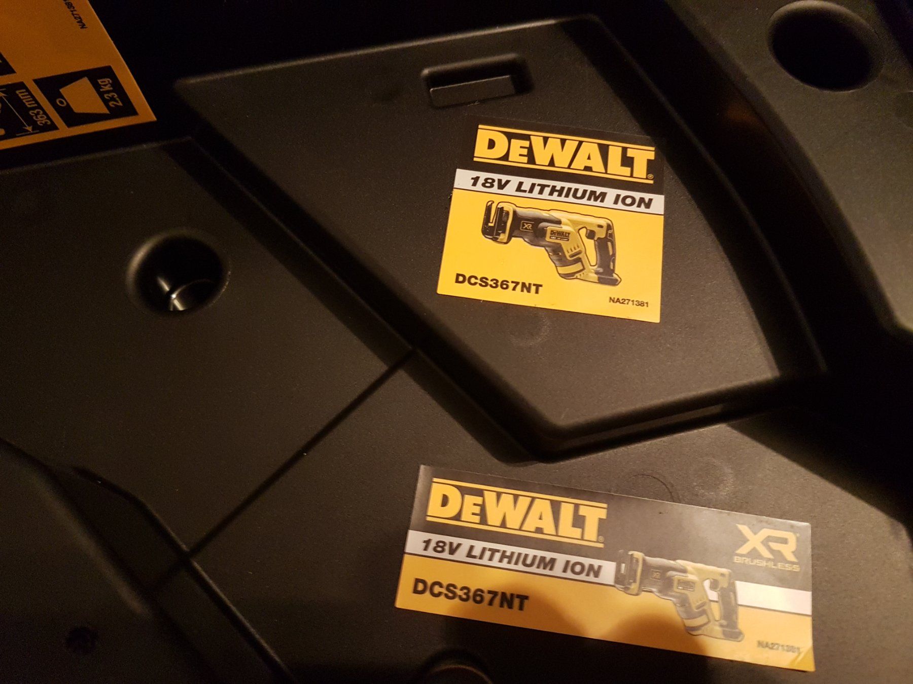 Dewalt Tutti gli attrezzi: Einlage Zu DeWalt DCS367NT – Nuovo (secondo la descrizione) da Glattbrugg venduto da casabelavista 2