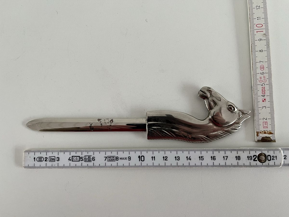 Sonstiger Bürobedarf: Brieföffner / Pferdekopf / Metall – Gebraucht aus Wetzikon ZH von seli03 3