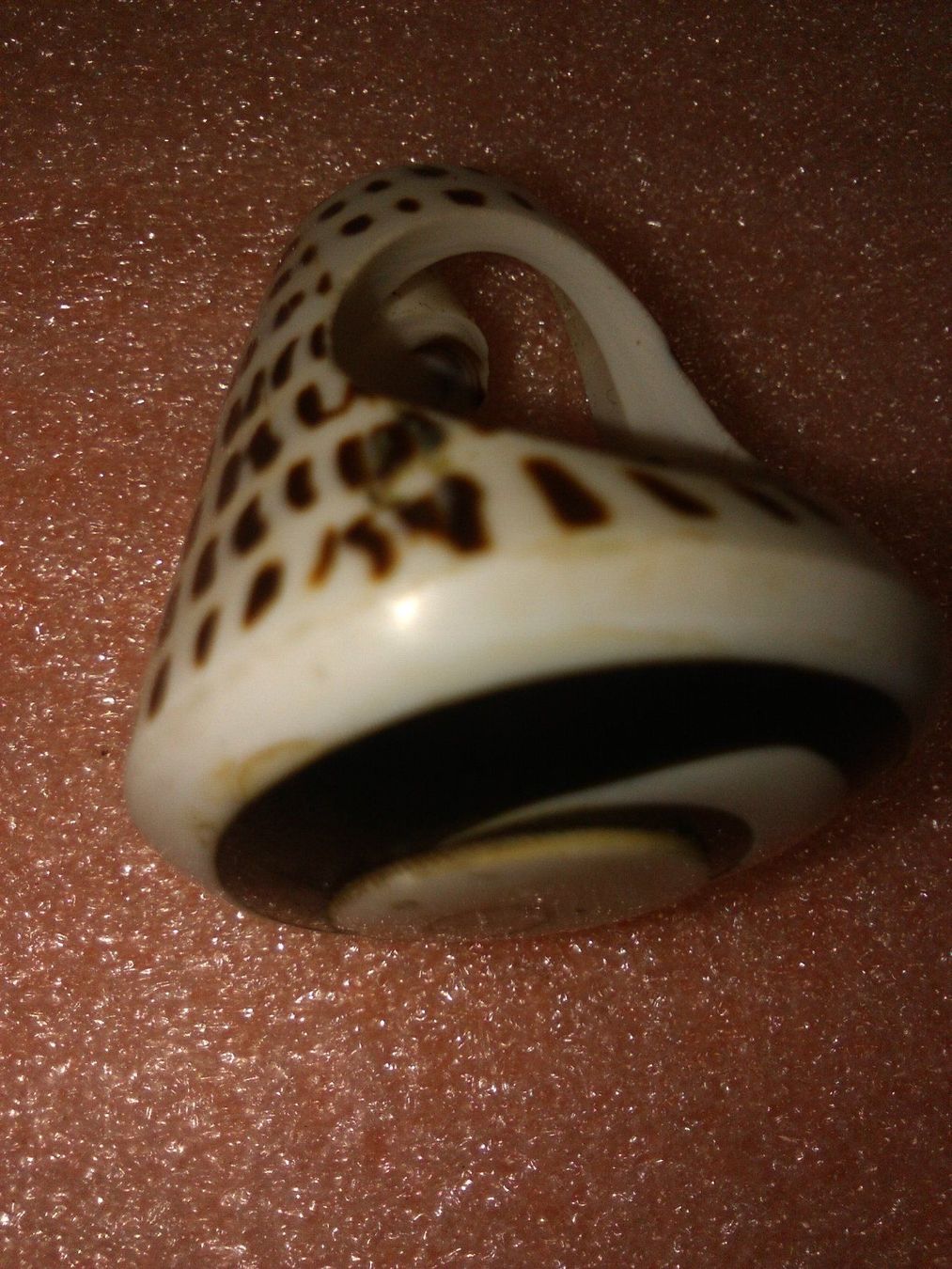 Ringe: RING MOSCHELEN,,BEIGE ,SCHWARZ – Neu (gemäss Beschreibung) aus Basel von bijoutrie_4 4