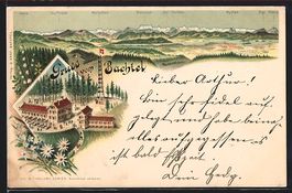 Litho Bachtel, Gutswirtschaft mit Aussic