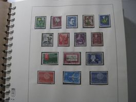 Lindner  Vordruckalbum top erhalten  1960-1998 mit Marken