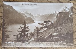 Seelisberg, Urnersee 1916, n. Luzern z. Frl. Pia Muff