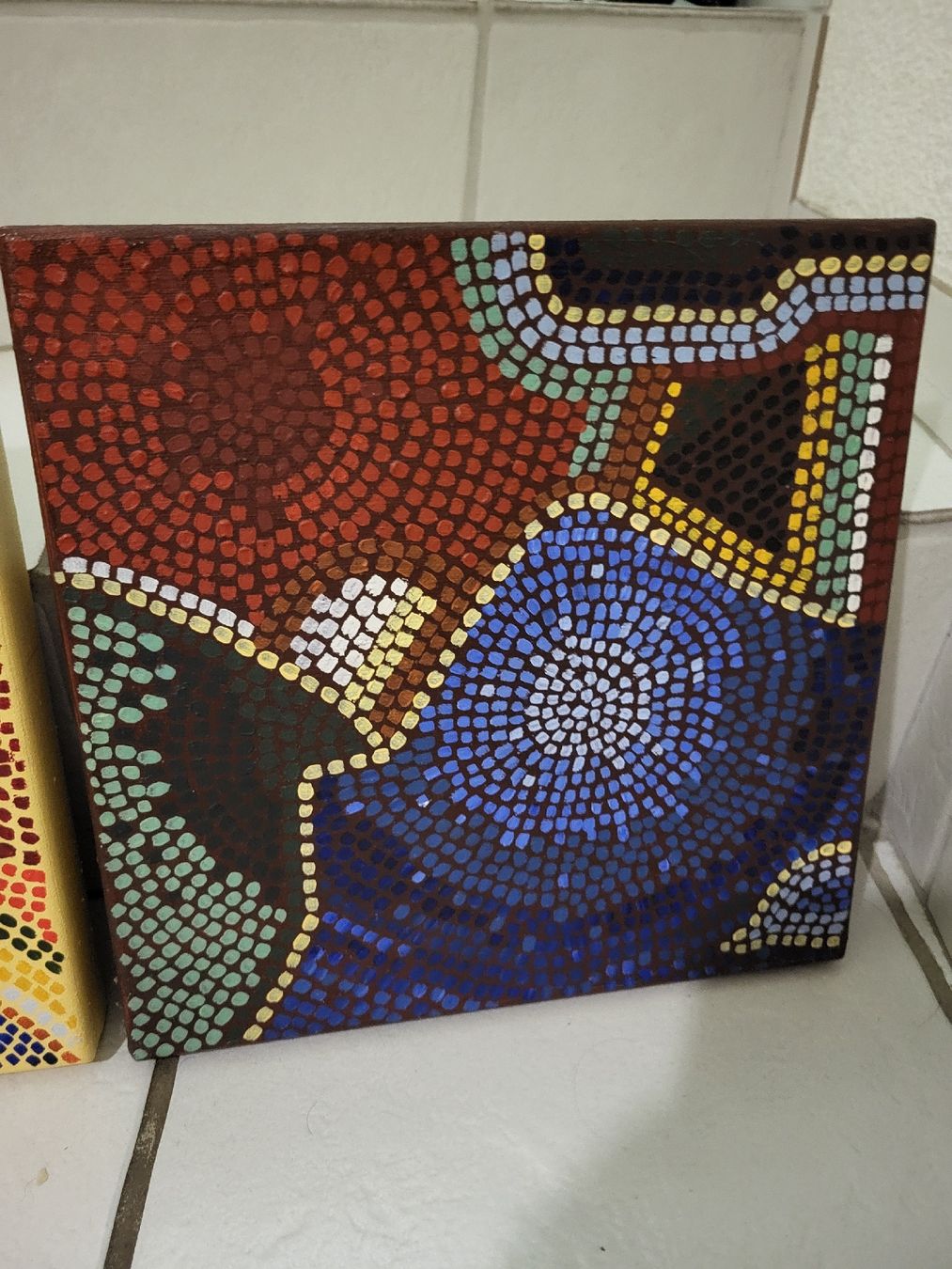 Dipinti: 3  Bilder 30 X 30 cm – Usato da Riehen venduto da tamola67 1