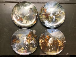 4 Sammelteller Wilhelm Tell Langenthaler Eidgenosse 1291