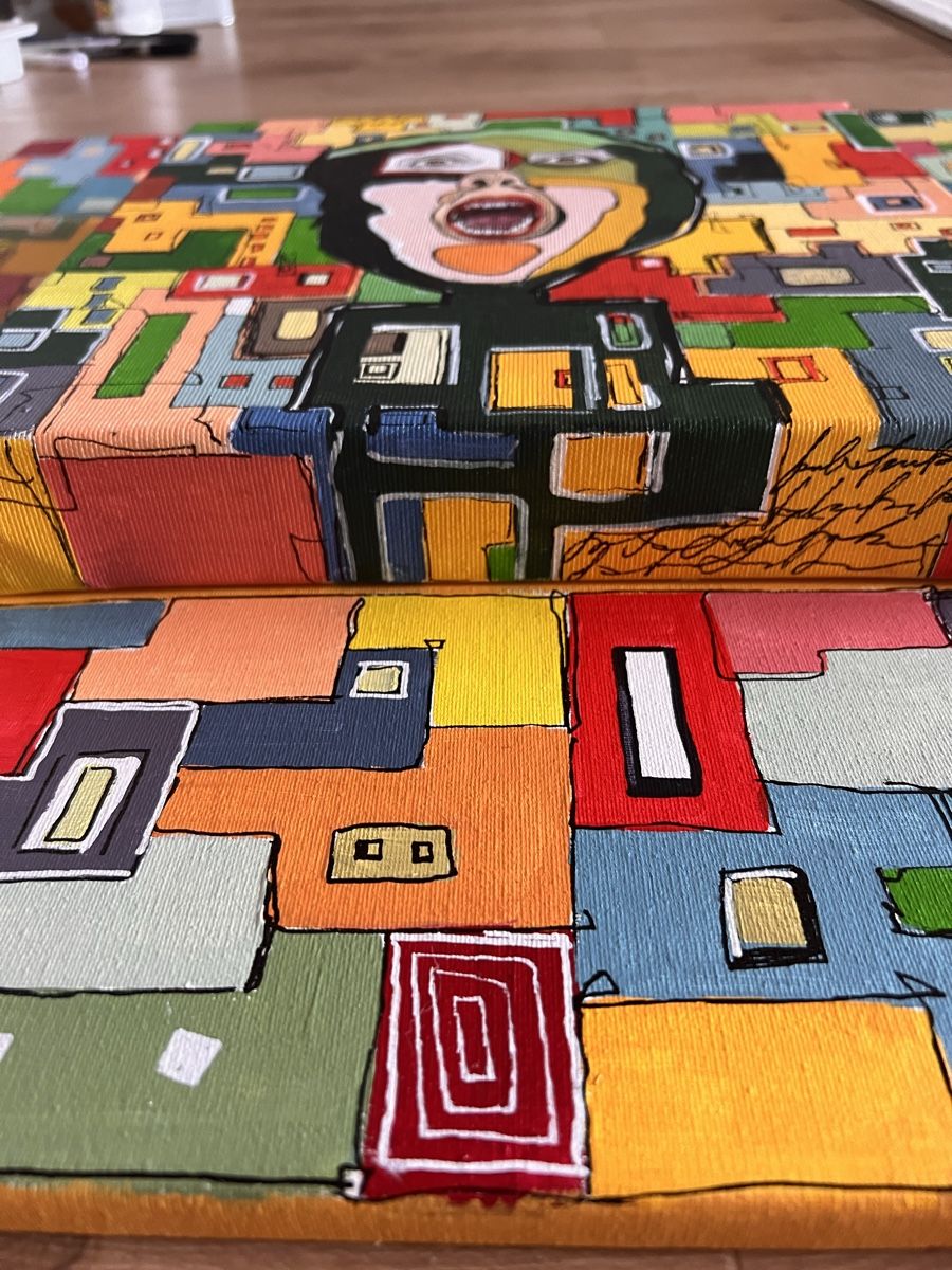 Gemälde: “Appearance” 60x60 cm Bild – Neu und originalverpackt aus Kreuzlingen von eszanza 5
