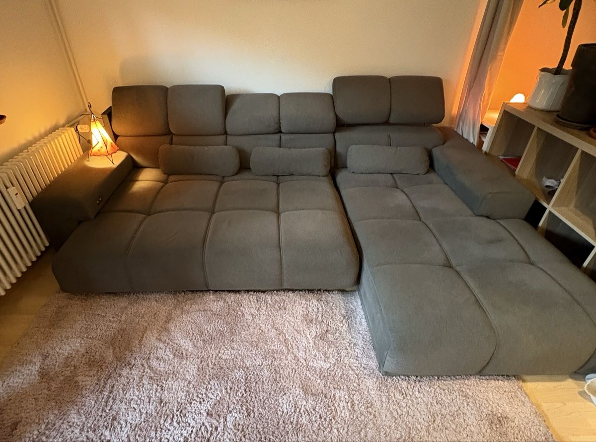 Divani: Ecksofa elektrisch ausziehbar links – Usato da Basel venduto da steffiz01 1