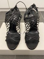 CASADEI Sandalen mit Bleistift-Absatz, Gr. 35.5, schwarz