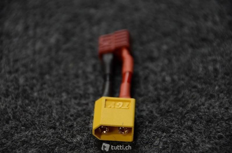 RC T-Stecker Adapter Kabel – 2 Männlich Auf 1 Weiblich, 14AWG, 11,5 Cm Für 2-6S Lipo Akkus