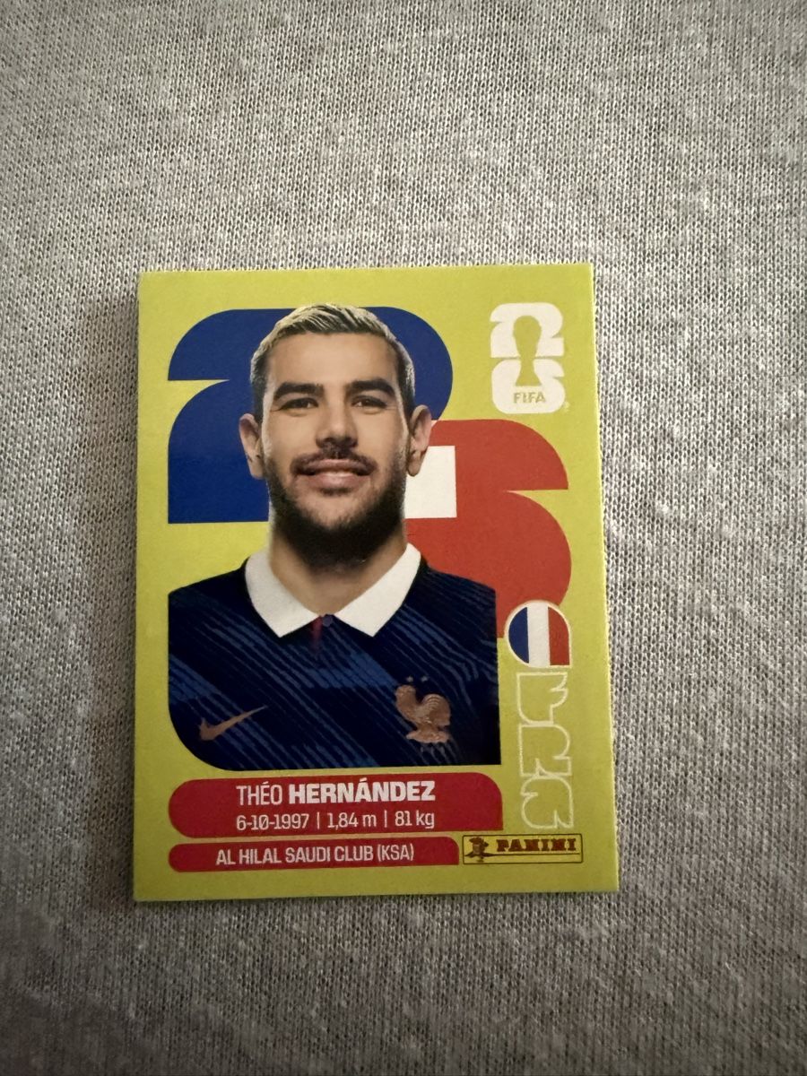 Panini Carte collezionabili: FRA3, Theo Hernández, Panini, WM26  – Nuovo (secondo la descrizione) da Amriswil venduto da ALETAL