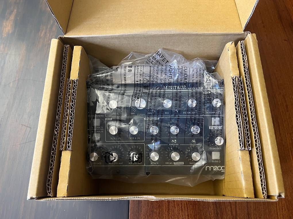 Moog Strumenti musicali: Moog Minitaur gekauft am 7.1.2026 – Usato da Biel/Bienne venduto da biel321 1