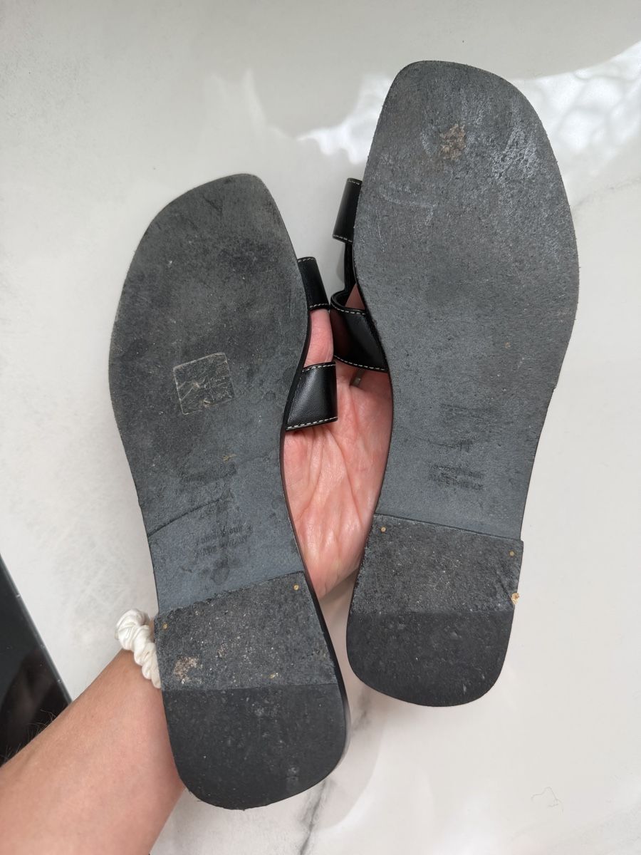 Hermès Scarpe da donna: Hermès Oran Sandale schwarz – Usato da Arlesheim venduto da FabiKl 1