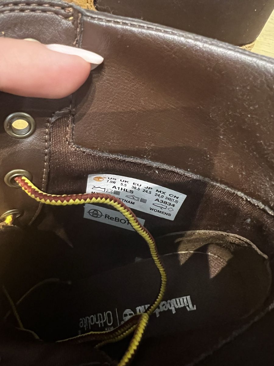 Timberland Scarpe da donna: Timberland Boots Gr. 38.5 Absatzschuhe Herbst – Nuovo (secondo la descrizione) da Dürrenäsch venduto da Fonsi_12 3
