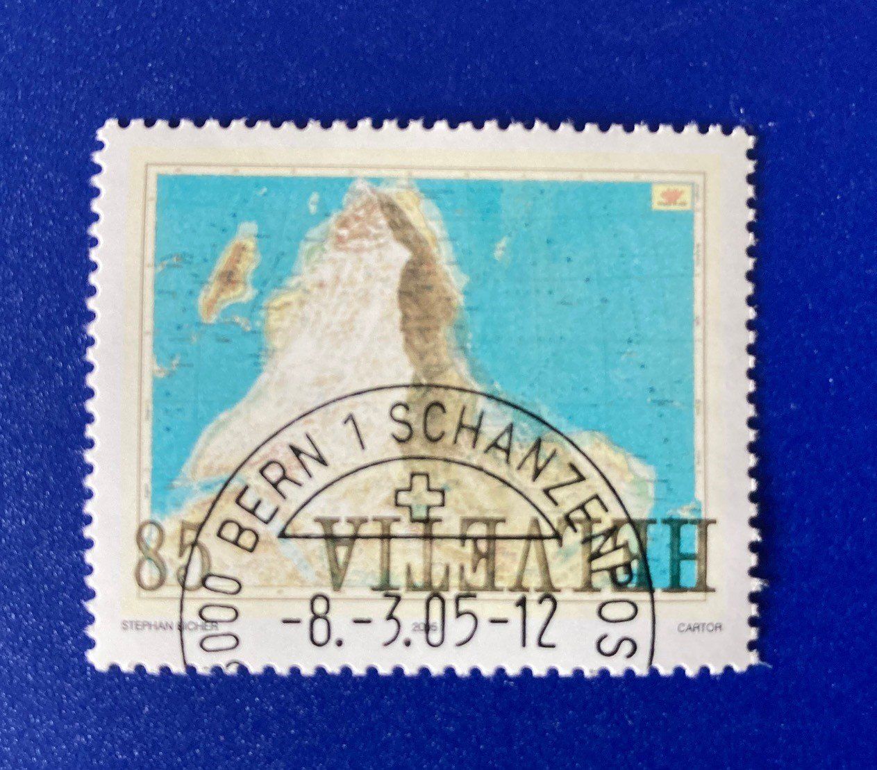 Tutti i francobolli: Sondermarke Matterhorn, mit ET-Stempel – Nuovo (secondo la descrizione) da Ringgenberg BE venduto da Tennis1140