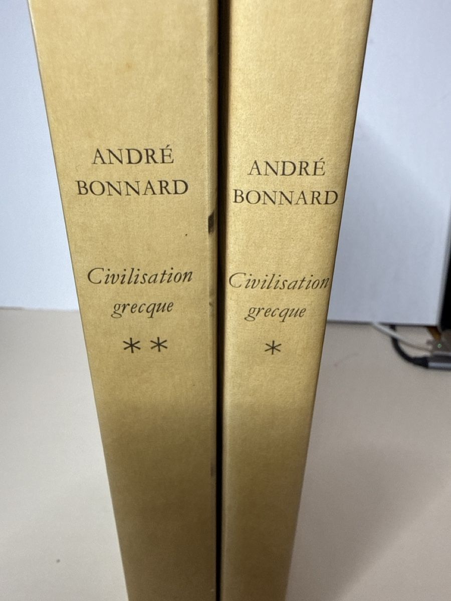 Bücher: BONNARD André Civilisation grecque 2 tomes – Gebraucht aus Schmitten FR von Hohezelg