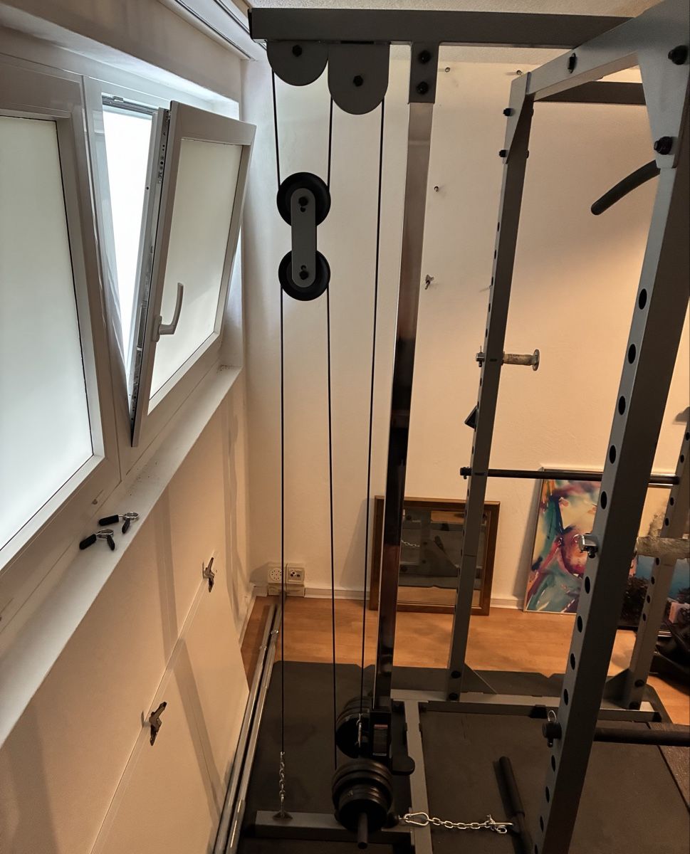 Hometrainer: Power Rack von Body-Solid mit Latzugstation – Gebraucht aus Gossau SG von Upscales 2