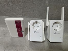 WLAN Repeater Set 2xTP-Link TL-WA860RE und 1xFritz Repeater 