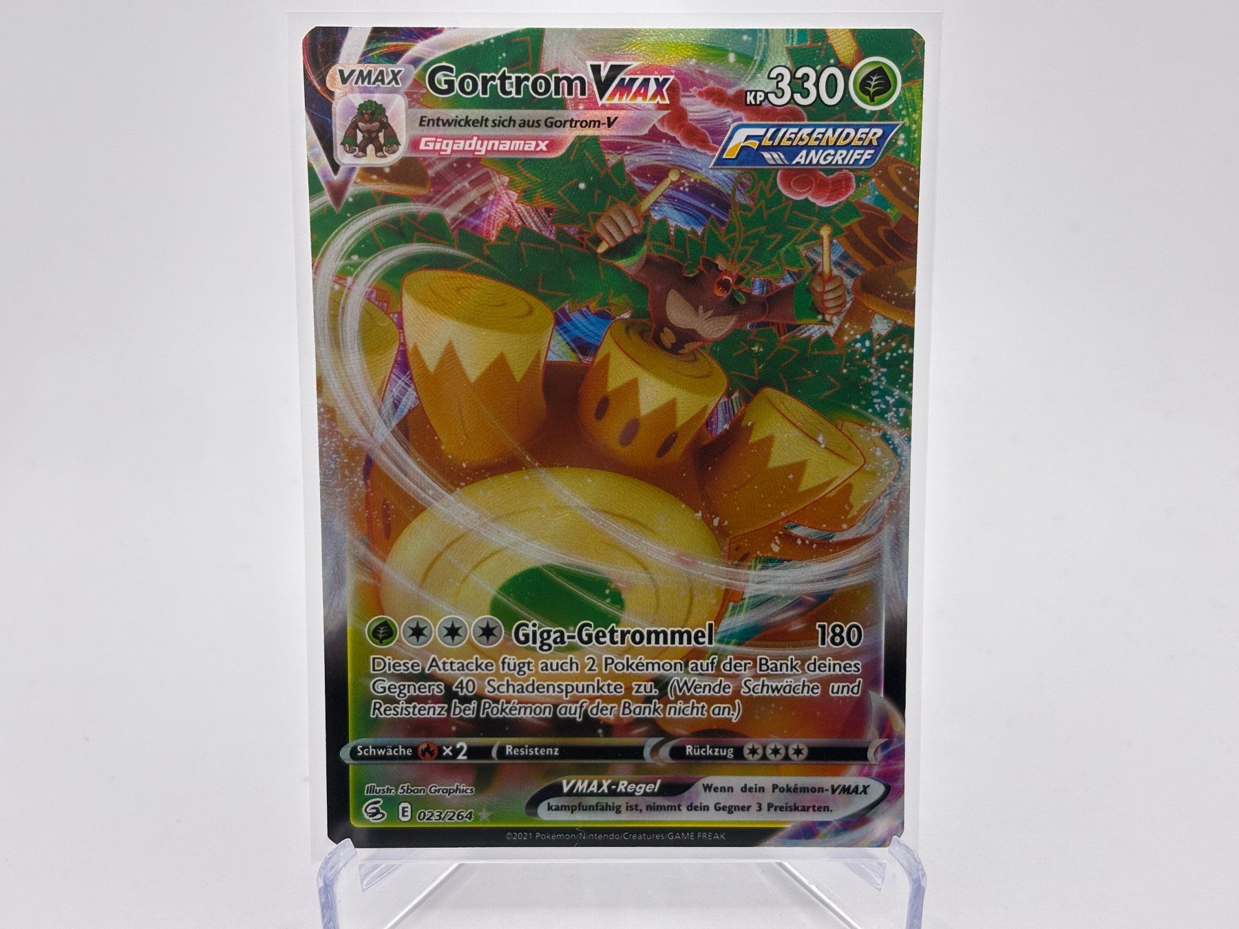 Pokémon Carte collezionabili: Fusionsangriff - Gortrom VMAX  (FST 23) - DE – Nuovo (secondo la descrizione) da Allschwil venduto da Bullach