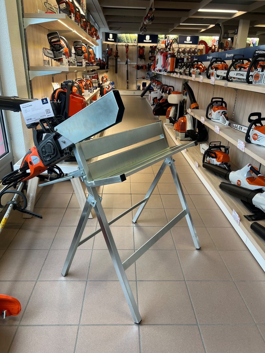 Stihl Seghe: Robusta Sägebock (ohne Säge) – Nuovo e nell'imballaggio originale da Lenzburg venduto da billistar