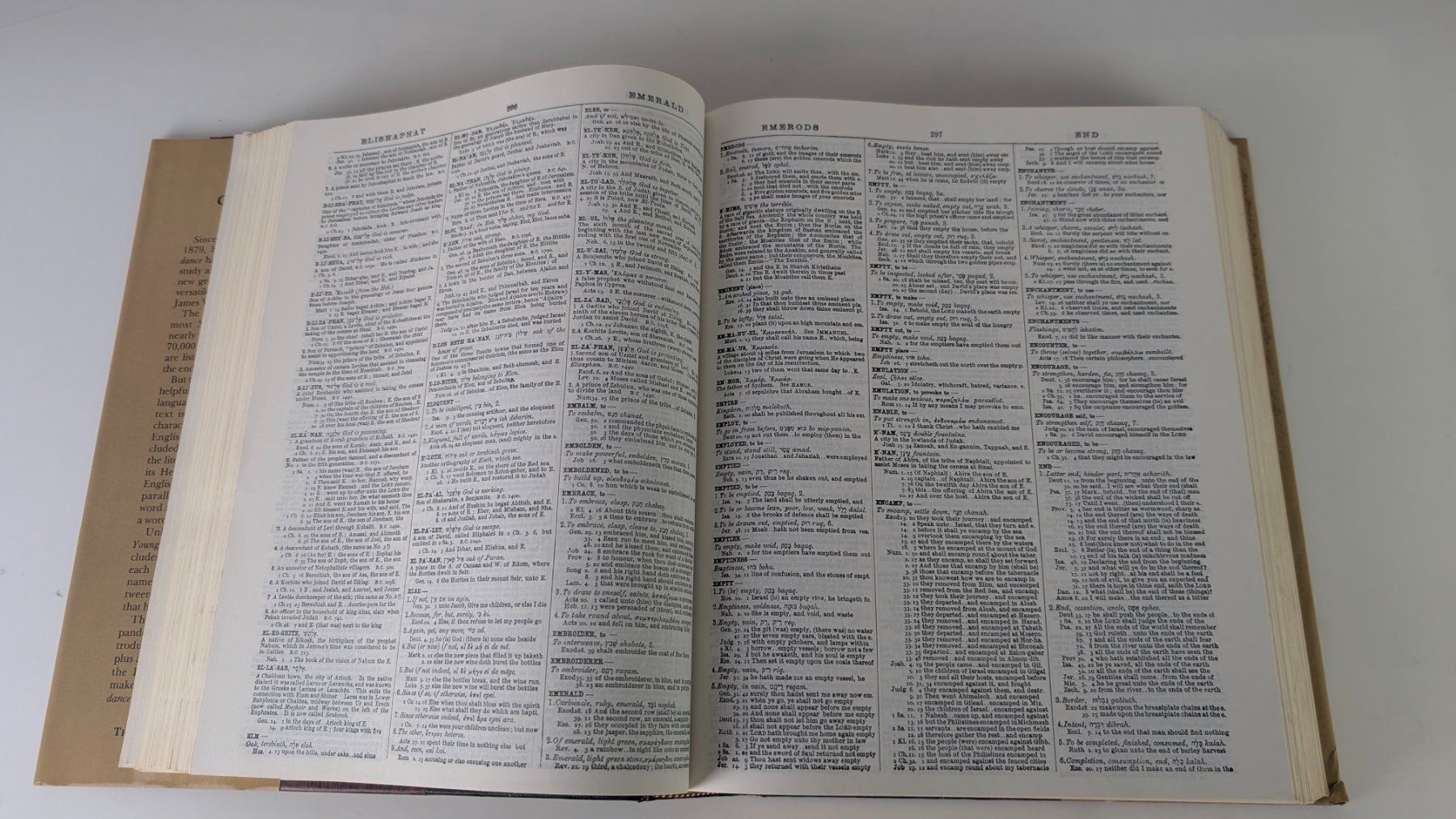 Libri: Young's Analytical Concordance, 1980 Robert Young – Usato da Zürich venduto da 1.Simon 6