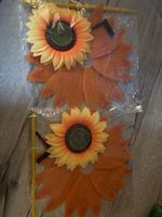 Sonnenblumen Windrad Orange 2 Stk. neu verpackt