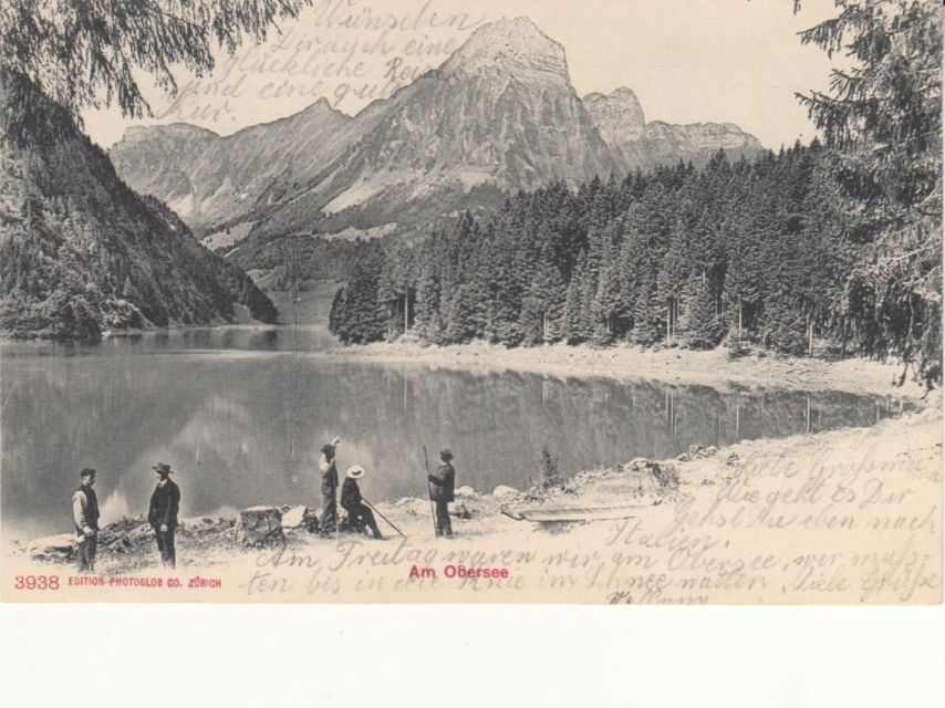 Cartoline postali: Obersee 1905 – Usato da Bürglen TG venduto da StampGraf