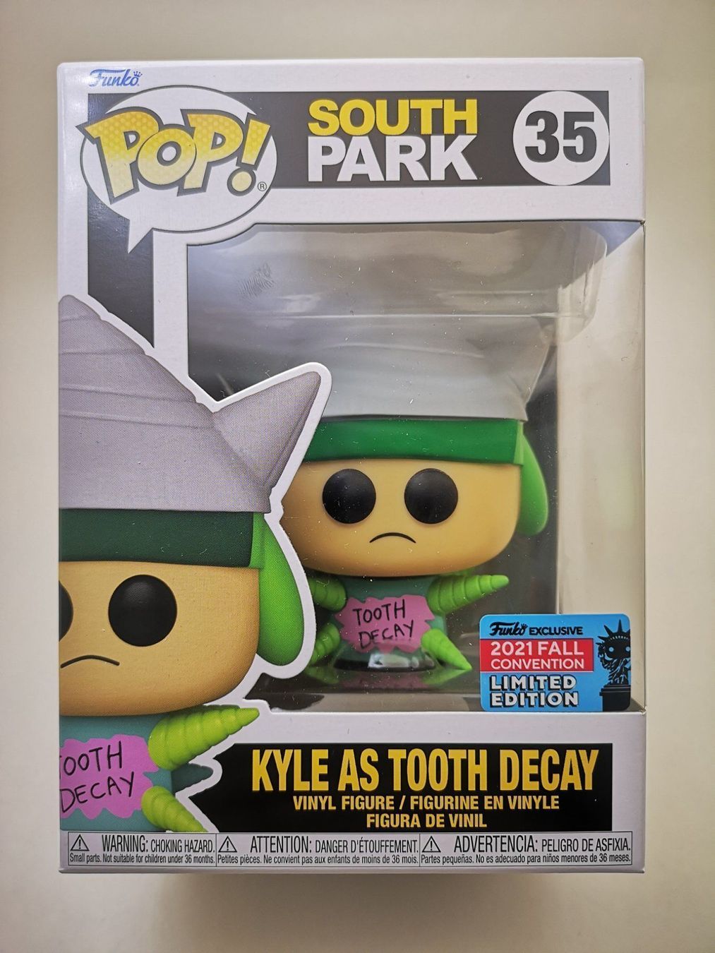 Funko Statuette: Funko Pop Kyle as Tooth Decay #35 – Nuovo e nell'imballaggio originale da Riehen venduto da _TheCollectorShop_