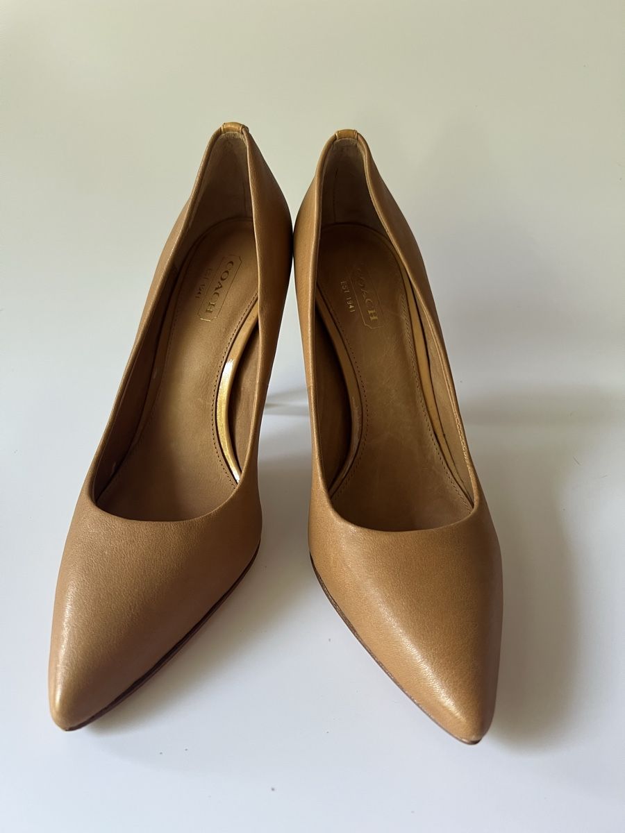 Pompe & Parti di ricambio: Brown Coach high heels pump size 37 – Usato da Chêne-Bougeries venduto da ARosita 2