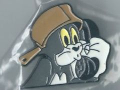 Cooler Tom Pin, Comic Kultfigur Katze!