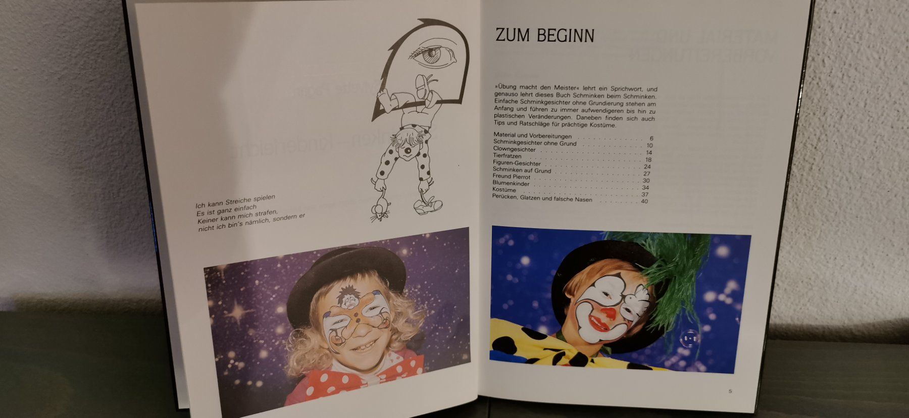 Libri: 1PREIS = 4 BÜCHER SCHMINKEN, CRAZY WOOL, PATCHWORK, SPIELEN – Nuovo (secondo la descrizione) da Aadorf venduto da lisepeter 3