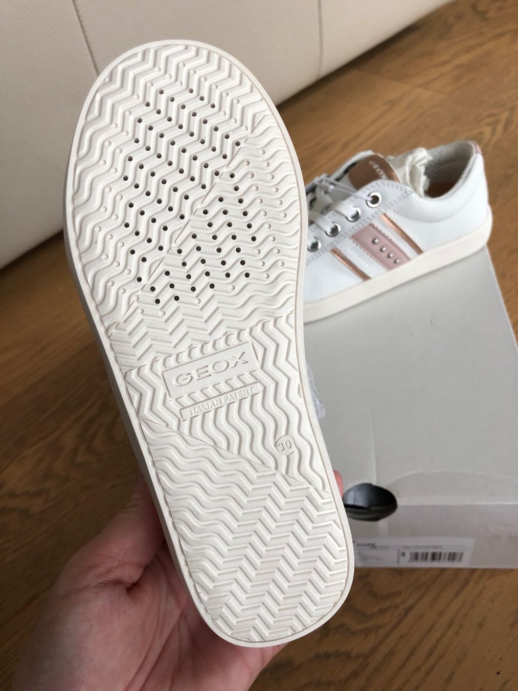 Geox Schuhe für Mädchen: GEOX Respira Mädchen Sneaker 30 !!NEU!! – Neu und originalverpackt aus Obfelden von dafae 2