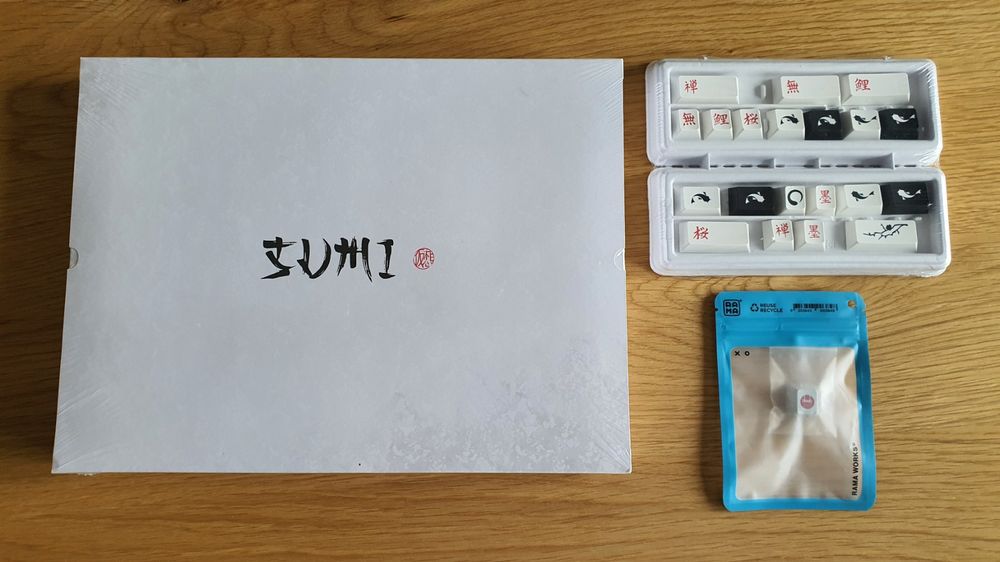 GMK Sumi Base kit + Novelties + RAMA Torii (Neu und originalverpackt ...