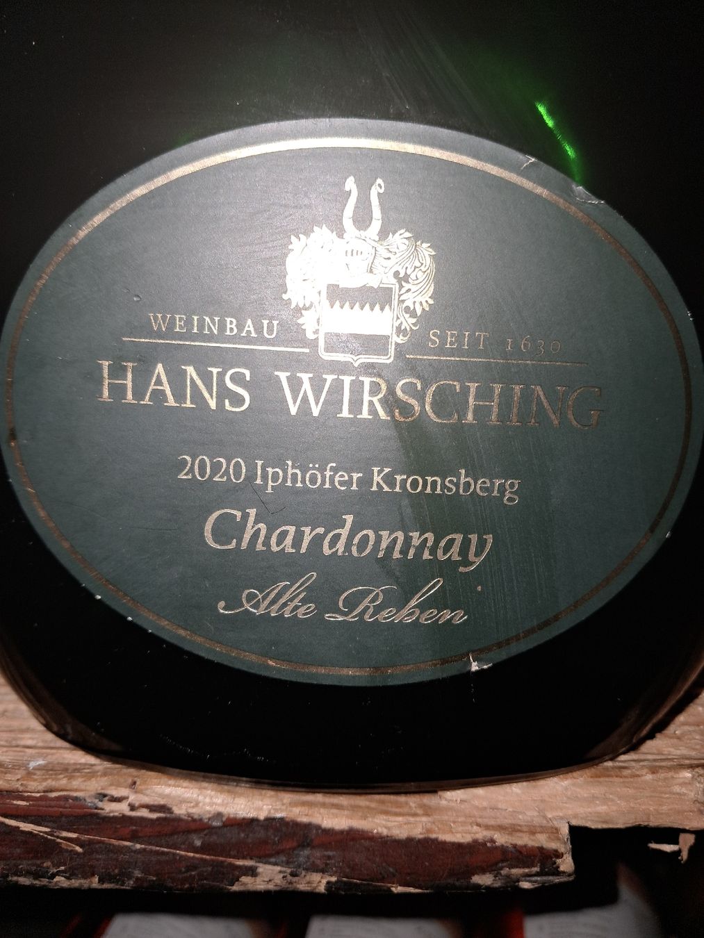 Vino: 2020 Iphöfer Kronsberg Chardonnay "Alte Reben"  – Nuovo e nell'imballaggio originale da Le locle venduto da juliensaran 1
